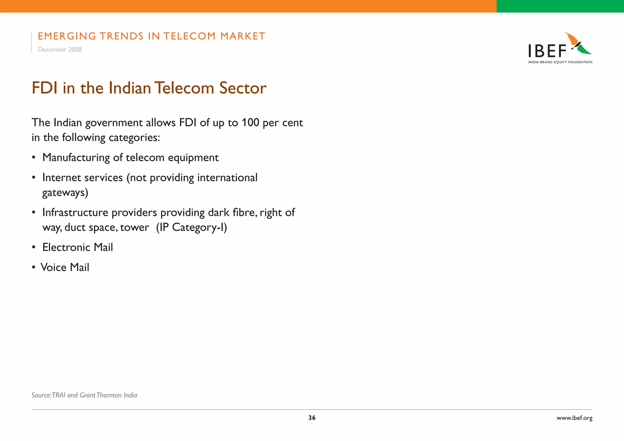 Indian Telecom Industry Presentation 060109