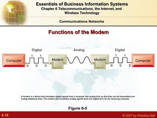 Telecommunications, the internet, and wireless technology | PPT