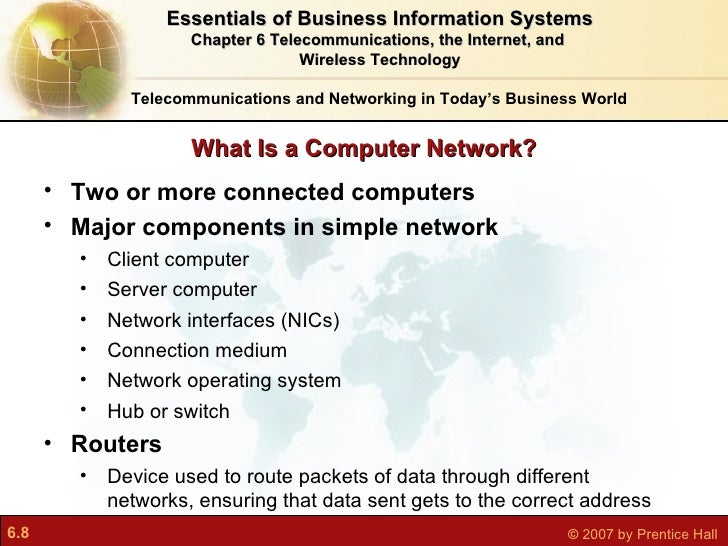 Telecommunications, the internet, and wireless technology