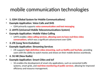 Comprehensive Overview of Telecommunication Systems and Mobile ...