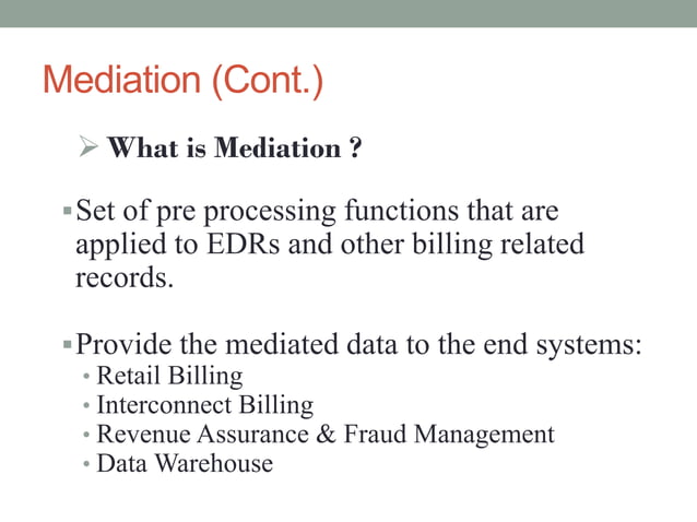 Telecom OSS/BSS Overview | PDF