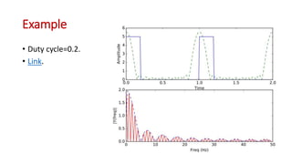 Example
• Duty cycle=0.2.
• Link.
 