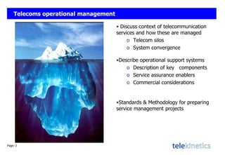 Telecom service capability methodology summary 02 | PDF