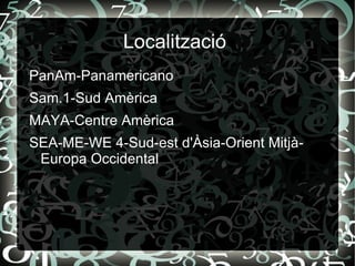 Localització  PanAm-Panamericano 