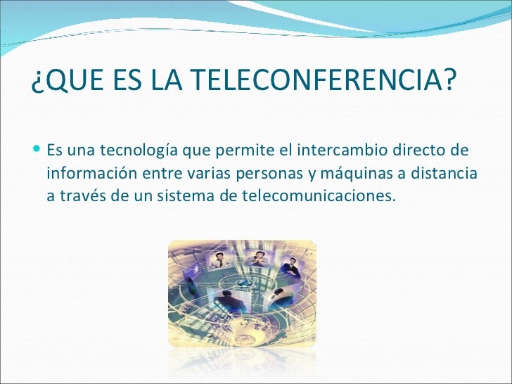 Teleconferencia