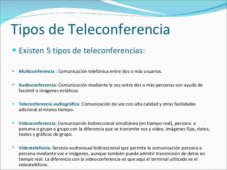 Teleconferencia