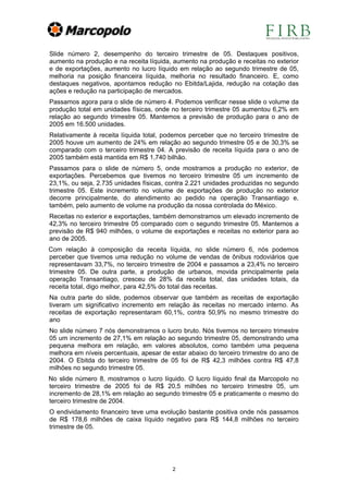 Teleconferência 3T05