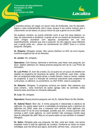 TeleconferêNciade Resultados3 T08