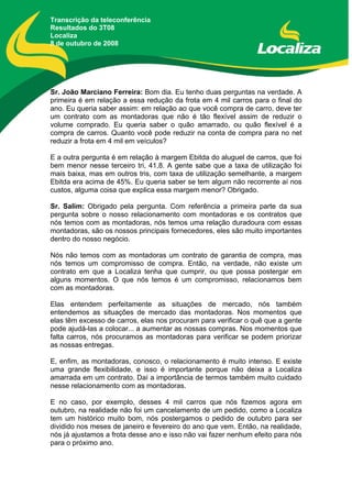 TeleconferêNciade Resultados3 T08