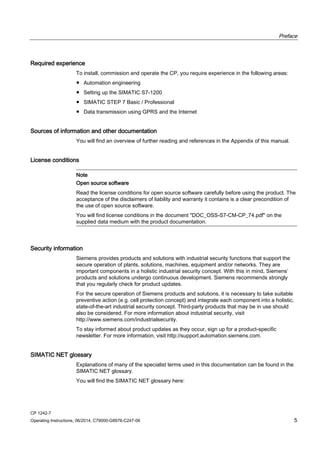Software Development Disclaimer Notes Tele control cp-1242-7 | PDF