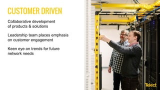Telect WaveTrax Fiber Raceway Solution | PPT