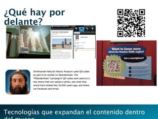 ¿Qué hay por
delante?




Tecnologías que expandan el contenido dentro
                       39
 