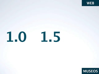 WEB




1.0 1.5

          MUSEOS
 