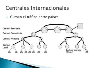  Cursan el tráfico entre países
 
