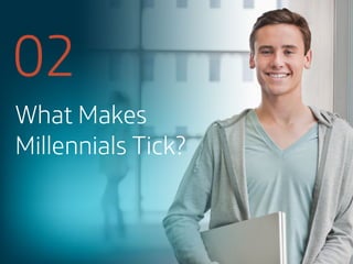 02
What Makes
Millennials Tick?
 