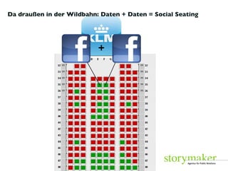 Da draußen in der Wildbahn: Daten + Daten = Social Seating + 
