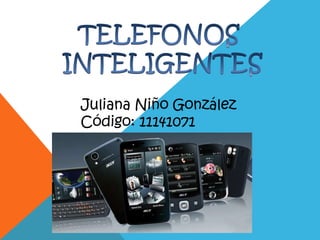 Juliana Niño González
Código: 11141071
 