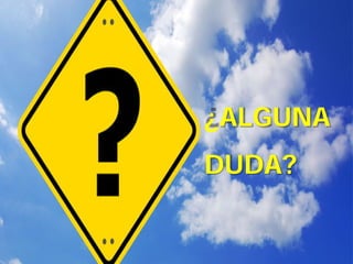 ¿ALGUNA
DUDA?

 