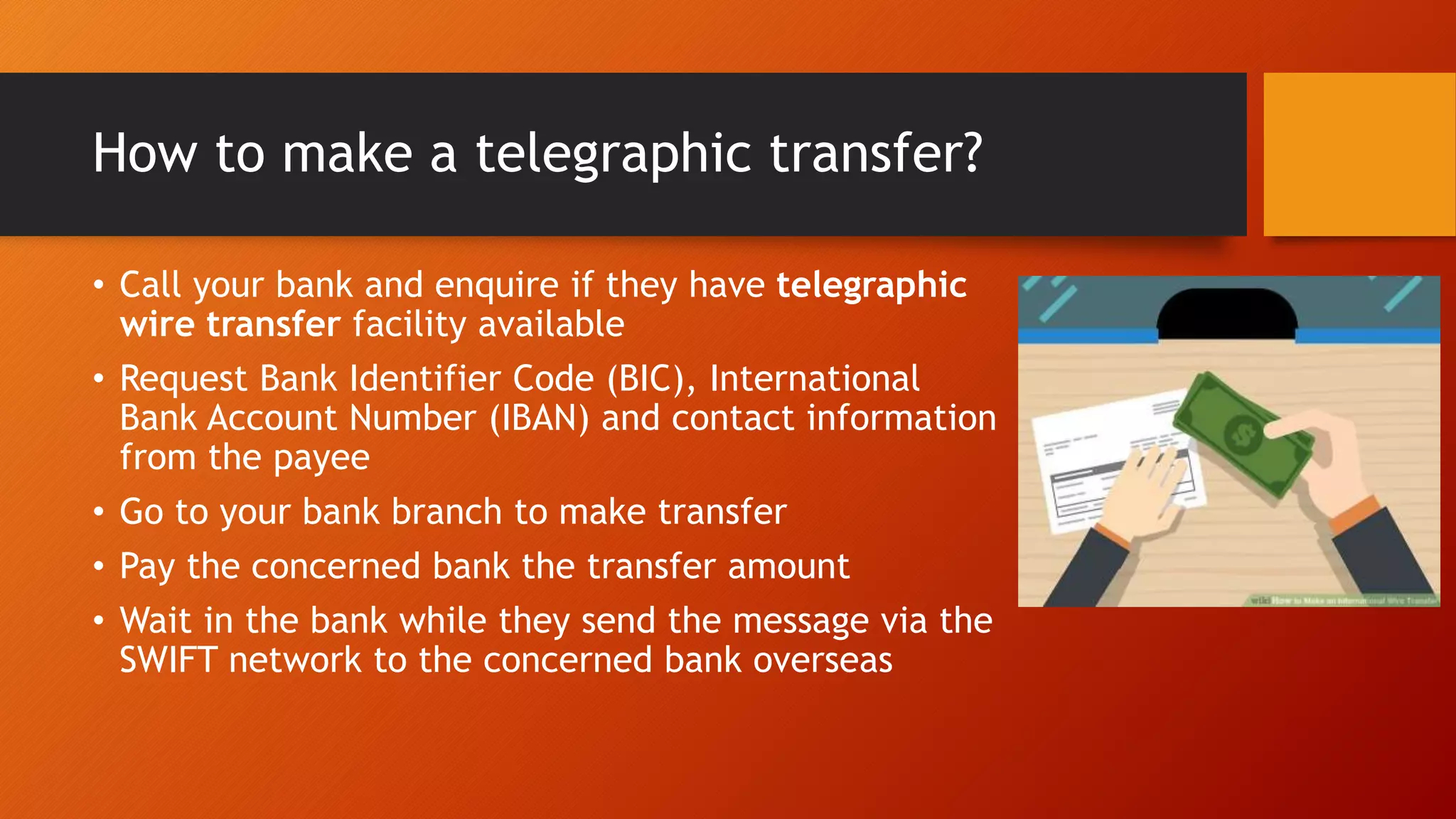 Telegraphic transferred and MICR | PPT
