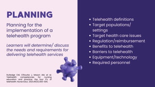 Nursing Roles in Telehealth | PDF
