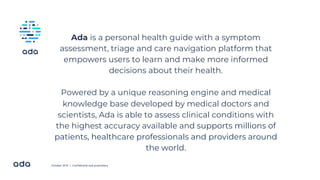 Telehealth Secrets 2019: AI and the Future of Personalized Healthcare: How AI is Transforming the Patient Experience - Jeff Cutler, Ada Health, Inc