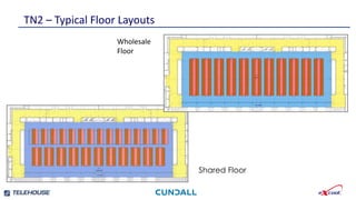 Smallest footprint and weight per kW.
Independently verified efficient water and
energy consumption.
TN2 – Typical Floor Layouts
Highly developed , tested and independently
verified control strategies.
Newly developed emergency water save mode
reduces stored water requirement by a further 30%
Wholesale
Floor
Shared Floor
 