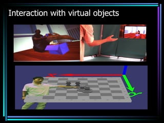 Interaction with virtual objects 