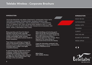 Tele Lab Telelabs Wireless Corporate Brouchure | PDF