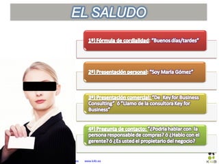 Key for Business Consulting SLNEU © info@k4b.es www.k4b.es
 