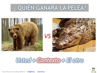 Key for Business Consulting SLNEU © info@k4b.es www.k4b.es
VS
 