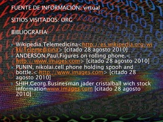 Almacenamiento         de  datosANÁLISIS:La teleconferencia es un excelente avance en la tecnología ya que permite llegar a las personas mas alejadas a bríndales atención medica.Permite ampliar el conocimiento de medico que no pueden asistir a avances en la salud, mejorando a prestación de servicio a regiones alejadas.Permite atender enfermedades de bajo perfil propiciando un mejor ambiente para situaciones de urgencia.