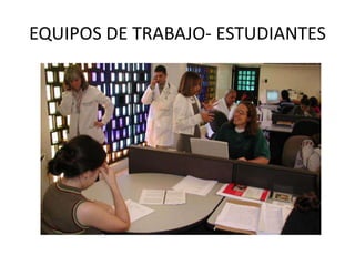EQUIPOS DE TRABAJO- ESTUDIANTES
 