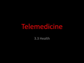 TelecardiologyTeleradiology