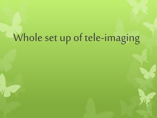 Whole set up of tele-imaging
 