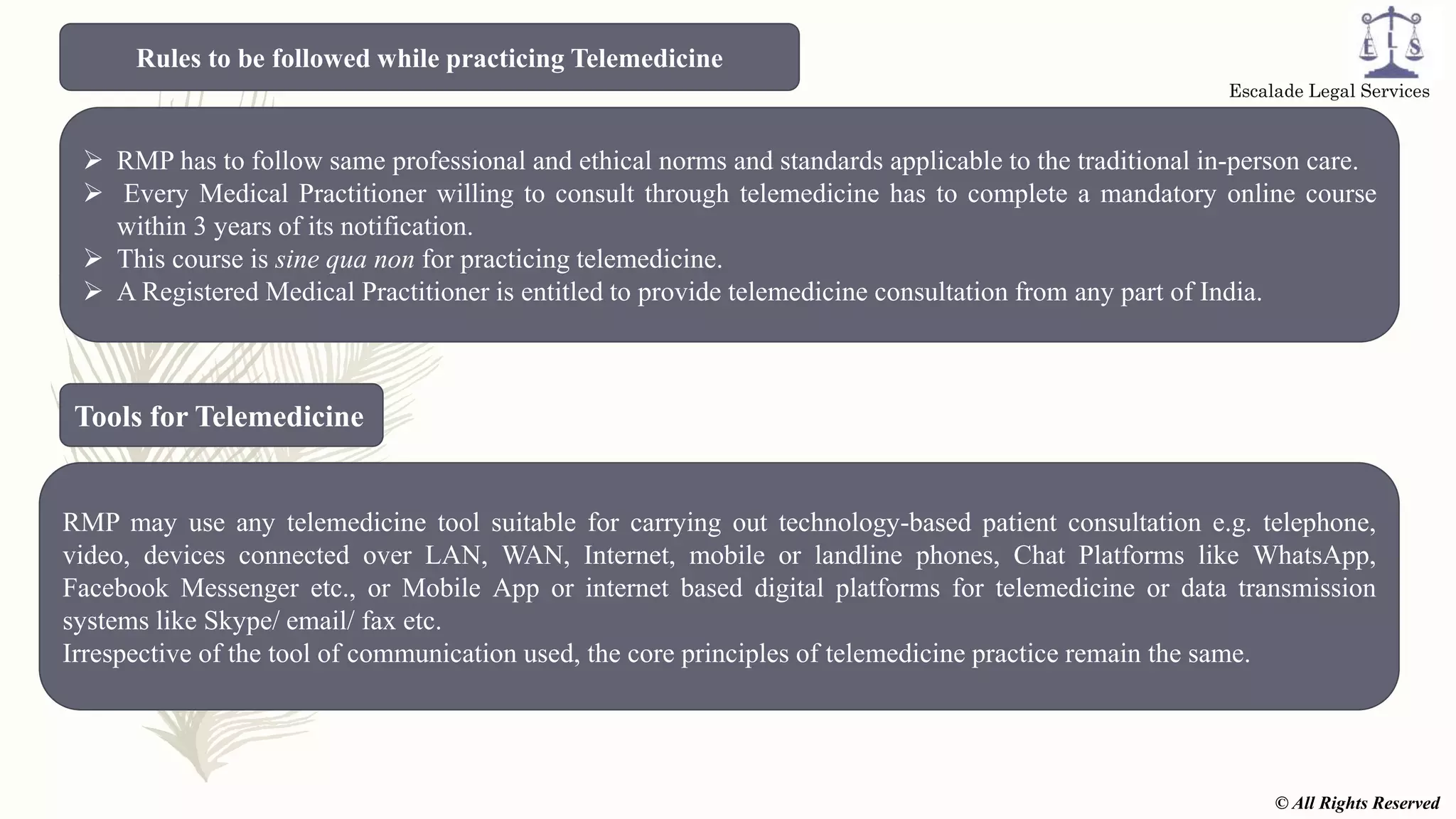 Revised Telemedicine Guidelines | PPT