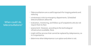 Telemedicine history 27.12.2020