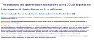 Telemedicine in COVID19 pandemic | PDF