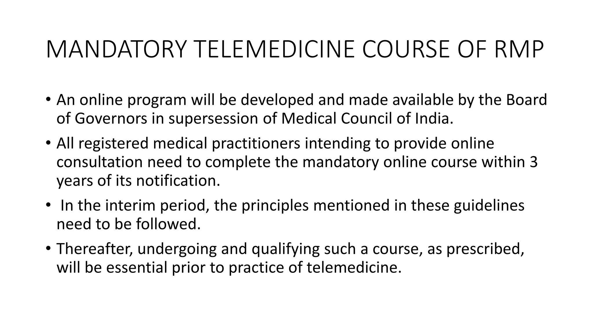 Telemedicine | PPTX