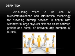 Telemedicine, telenursing, nursing informatics,e nursing | PPTX