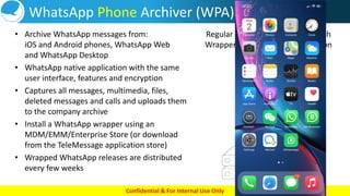 Telemessage TeleMessage_IMArchivers-Capture and Retain your message | PDF