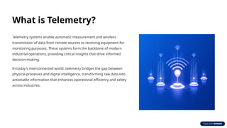Telemetry Labor Integrated Telemetry System for Advanced Data Monitoring | PPTX