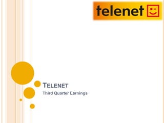 Telenet Third Quarter Earnings 