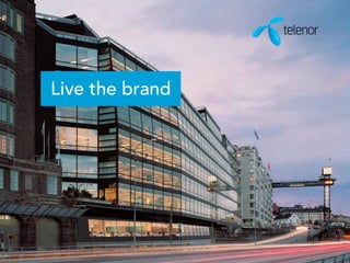 Live the Brand
Reaching employees with engaging
training right in their pockets
This case was done by More Mobile Relation - the previous employer of Oscar Corsvall and
Anders Börde (founders of MOBB and MOBLRN) Anders Börde was Project Manager for this
project
 