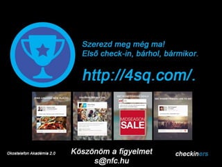 Telenor okosakadémia 2.0 - Checkiners