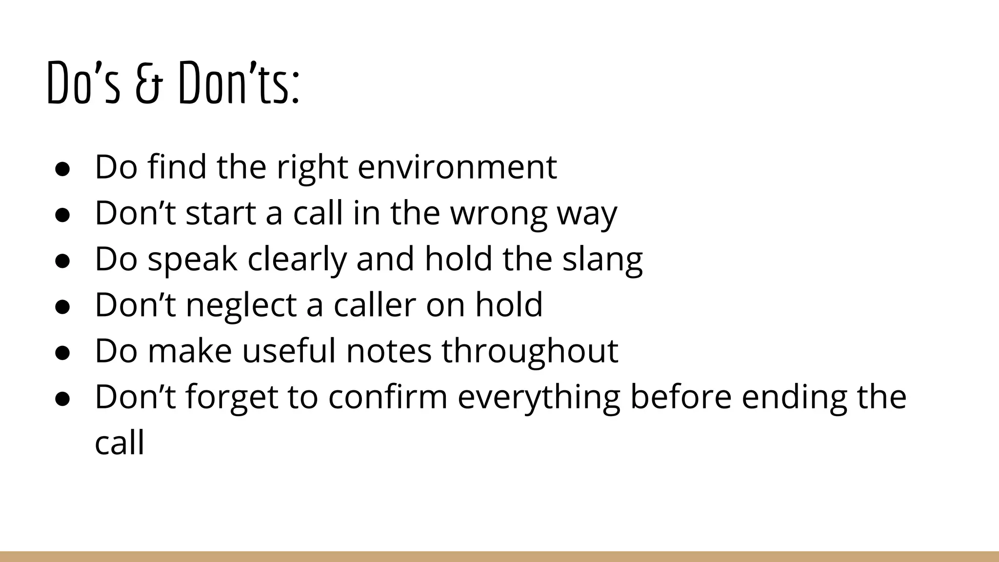 Telephone Manners And Decorum | PPTX