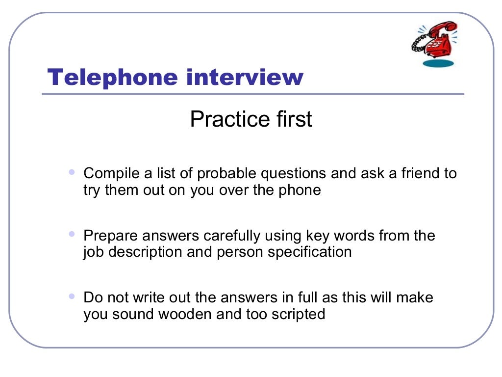 Telephone Skills