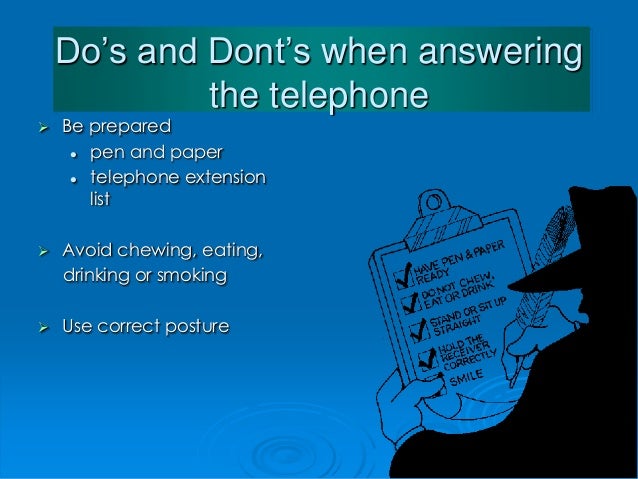 Telephone skills A2 M. van Eijk