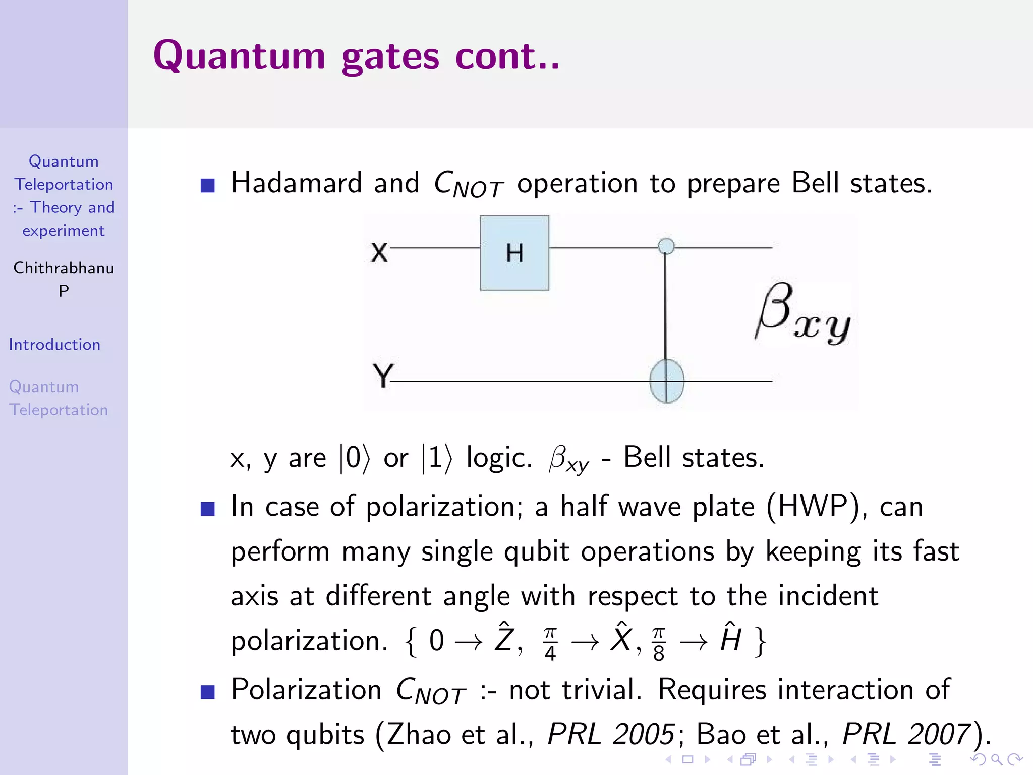 Quantum Teleportation : Theory and Experiment | PDF | Physics | Science