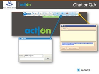 Partner Logo Here
                    Chat or Q/A




                       #AOWEB
 