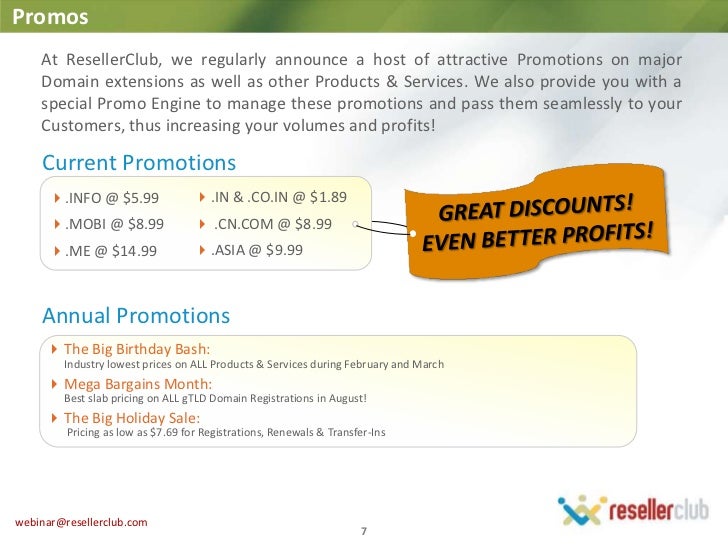 Resellerclub coupons